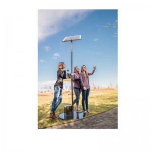 Design de modă Comunități Parcuri Solare în aer liber telefon mobil Stație de încărcare